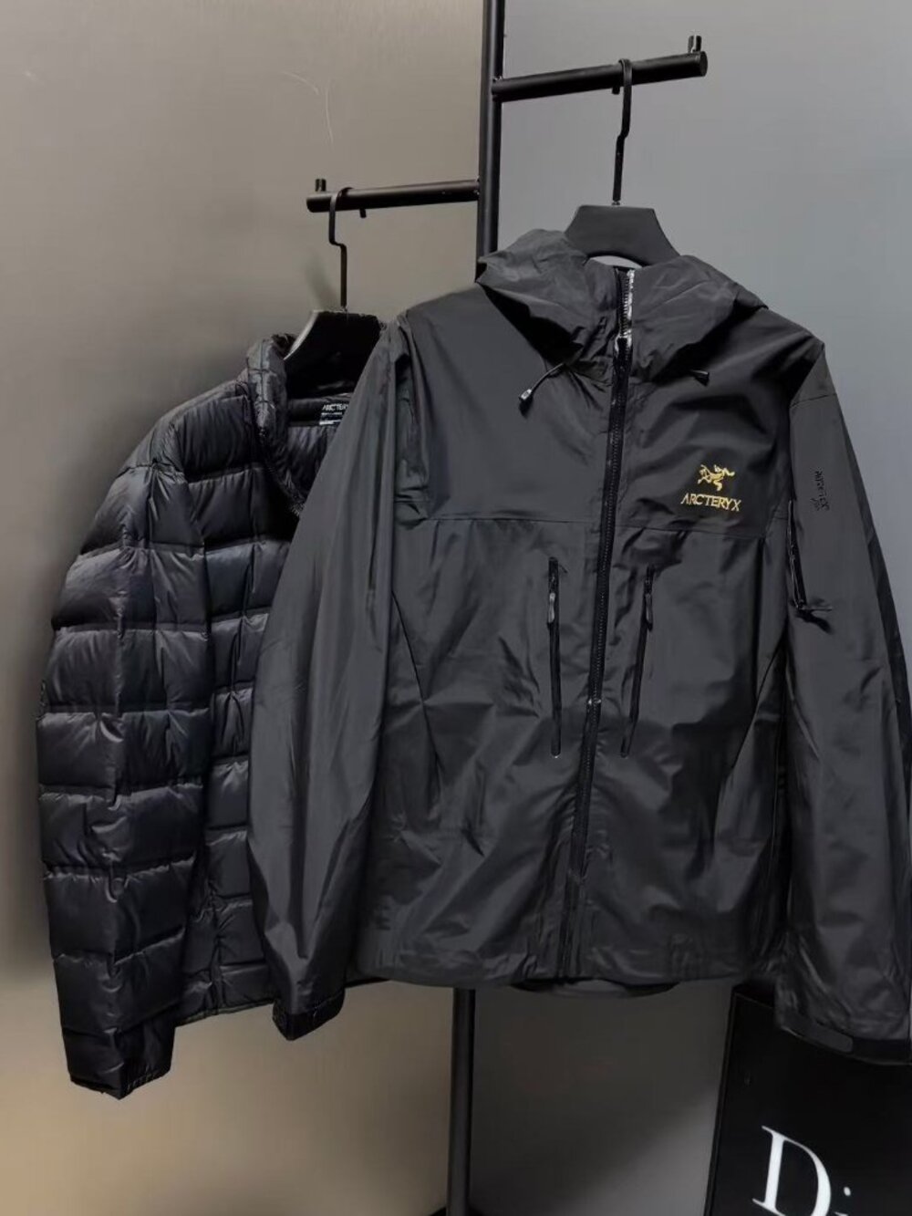 Arc'teryx Black Windproof & Waterproof 3-in-1 Jacket – Size L